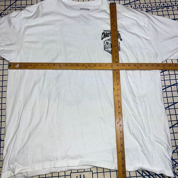 Dungeons and Dragons Chaotic Evil T-Shirt Size XXXL White Short Sleeve - Picture 7 of 7